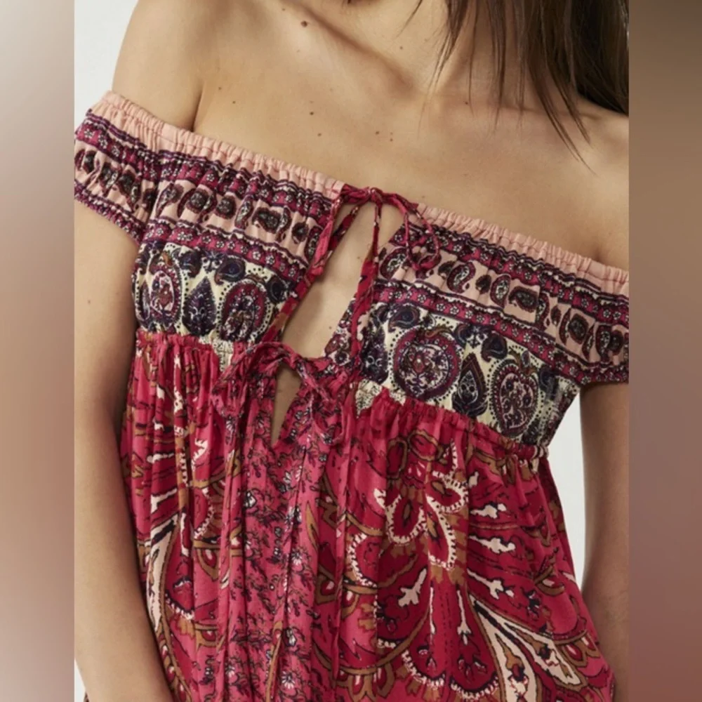 Free People Intimately Bali Mariposa Slip Dress size XS NEW